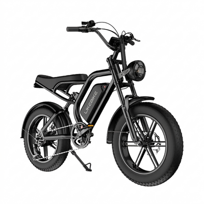 LikeBike Bicicleta Elétrica U15 com Pneus Largos e Alta Autonomia