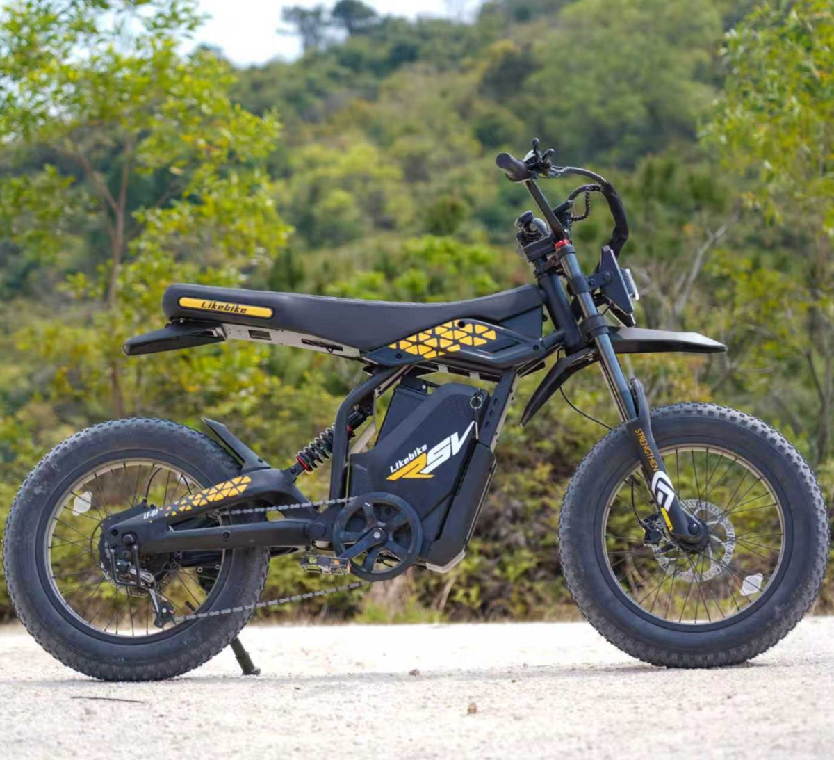 Bicicleta Elétrica LF03-PRO - Fat Tire 20", 60V 1000W 27Ah